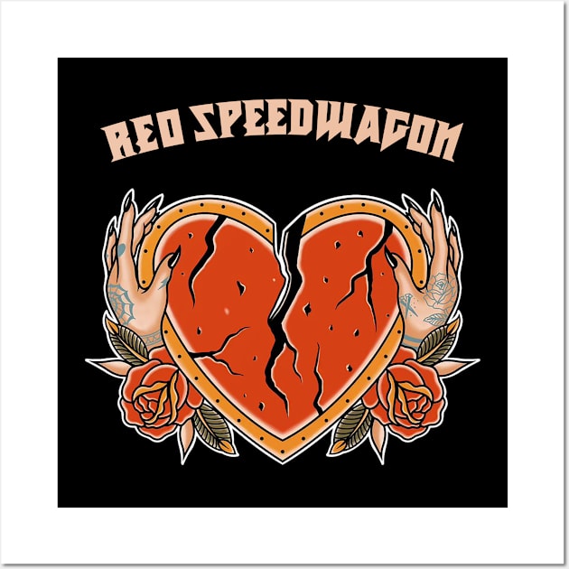 love speedwagon Wall Art by Jaksel Clothing